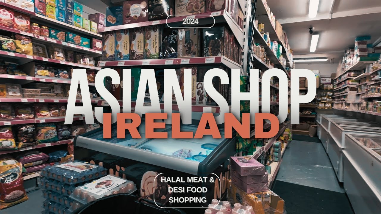 Tandoor Naan/Gandum ka Atta/Halal meat/Kebab shopping in Ireland 🇮🇪 | Asian Shop | urdu vlog