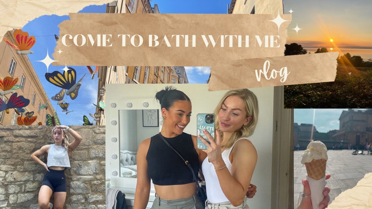 COME TO BATH WITH ME | SOLO TRIP VLOG | CHLOE FOSTER