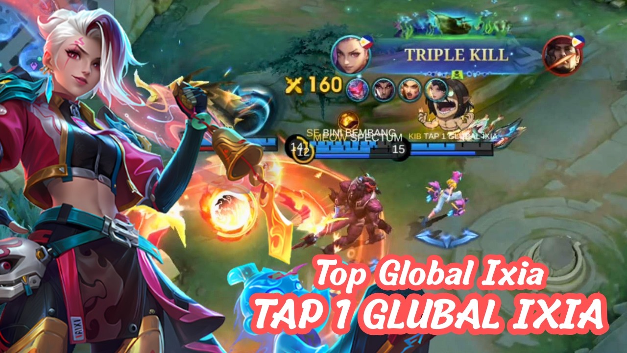 Top Global Ixia - TAP 1 GLUBAL IXIA - Mobile Legends Emblem, Build and Gameplay
