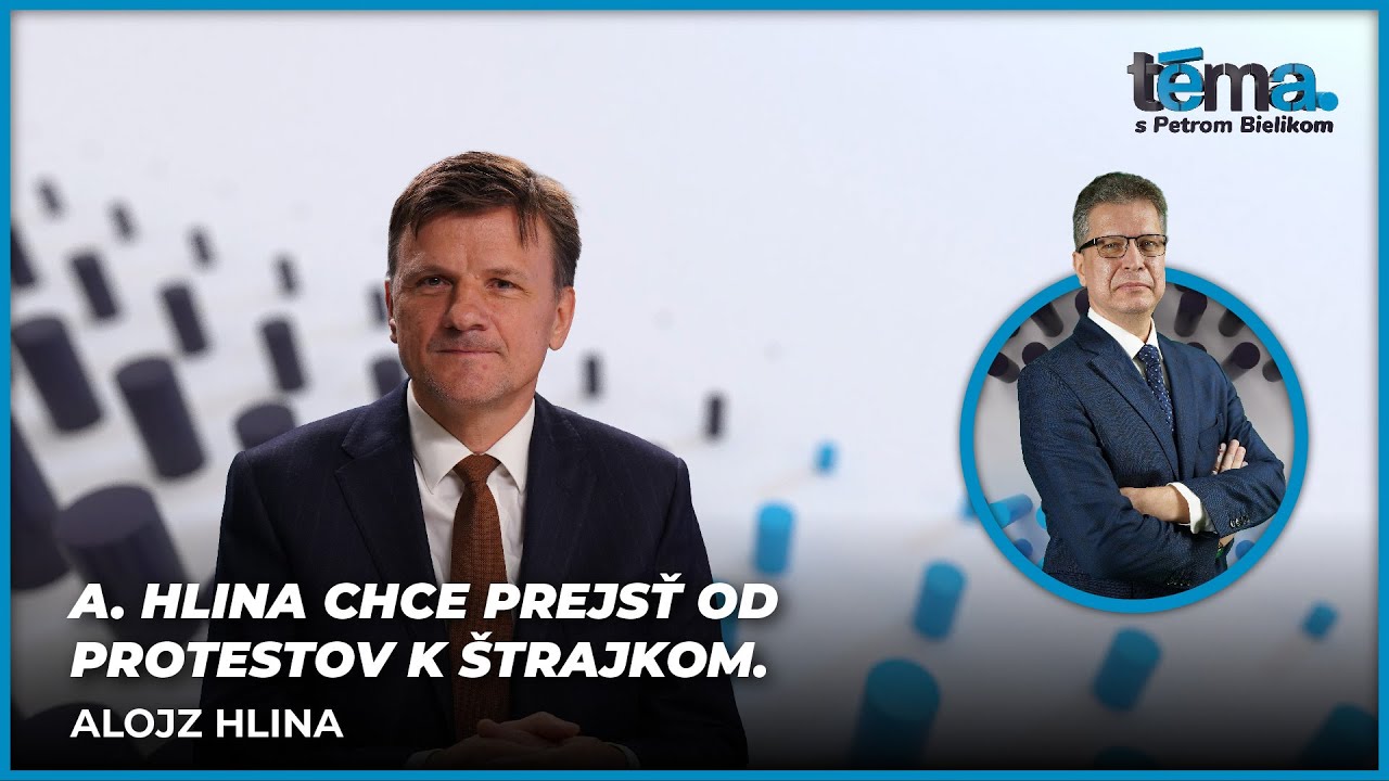 A. Hlina chce prejsť od protestov k štrajkom | Alojz Hlina (SaS), poslanec NR SR