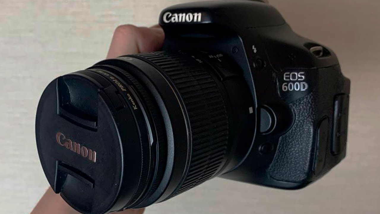 Обзор на Canon 600d. 4K60FPS
