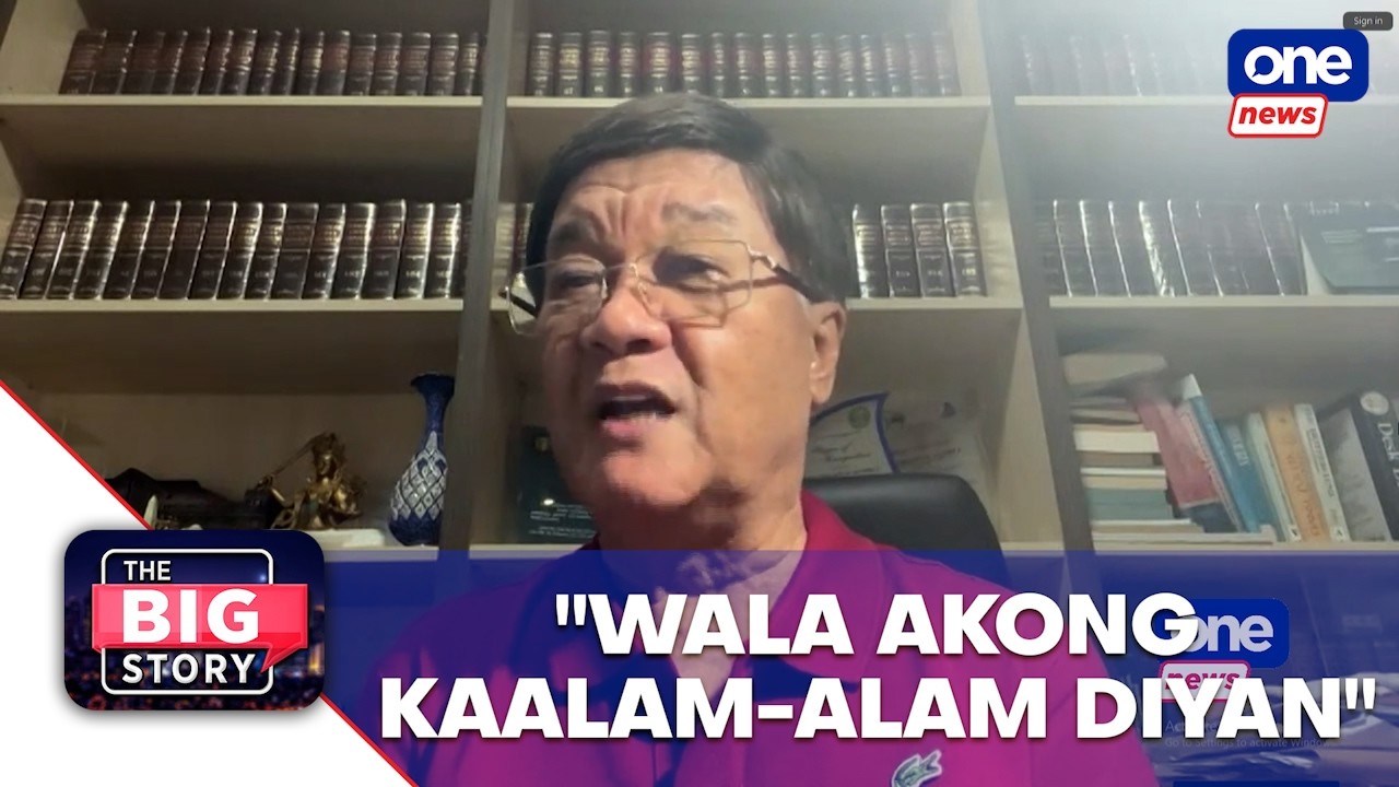 Aguirre denies he is part of the 'common plan' against drug suspects