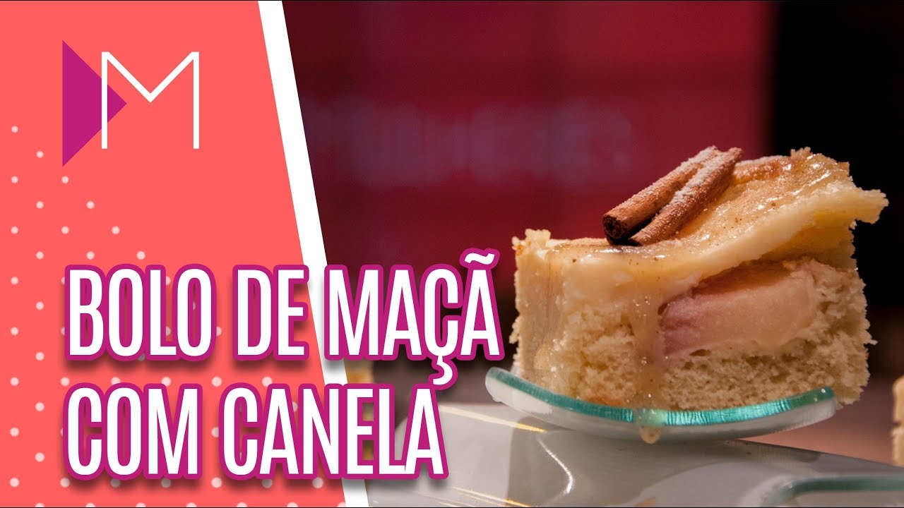 Bolo de maçã com canela - Mulheres (04/09/2018)