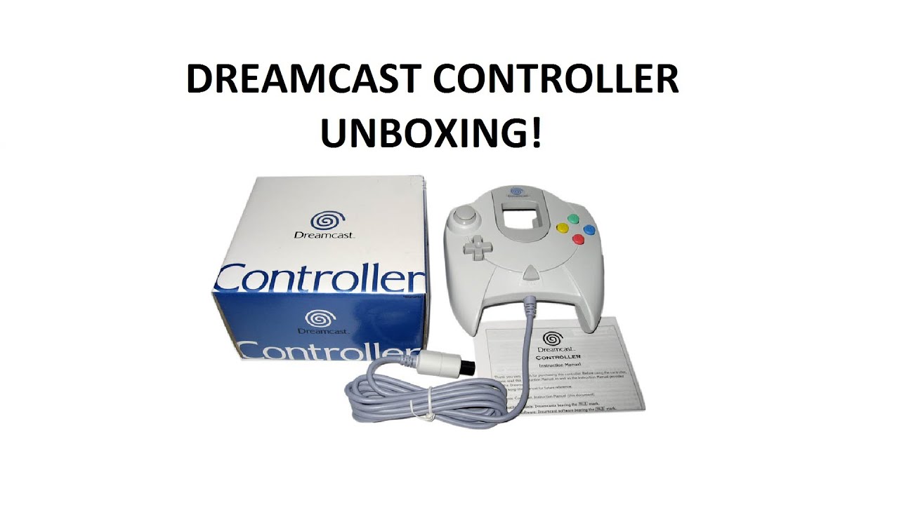 Sega Dreamcast Controller Unboxing!