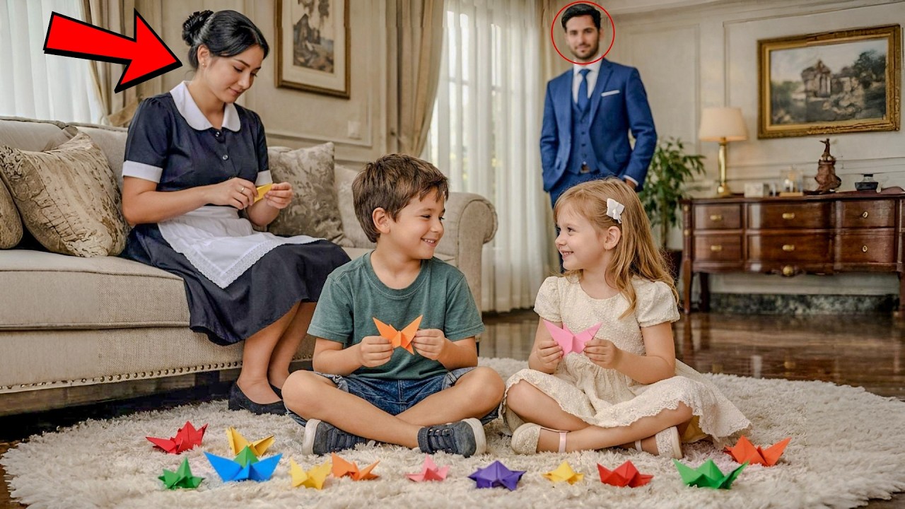 MILIONARIO CHEGOU EM CASA MAIS CEDO... E VIU O FILHO DA FAXINEIRA BRINCANDO COM SUA FILHA