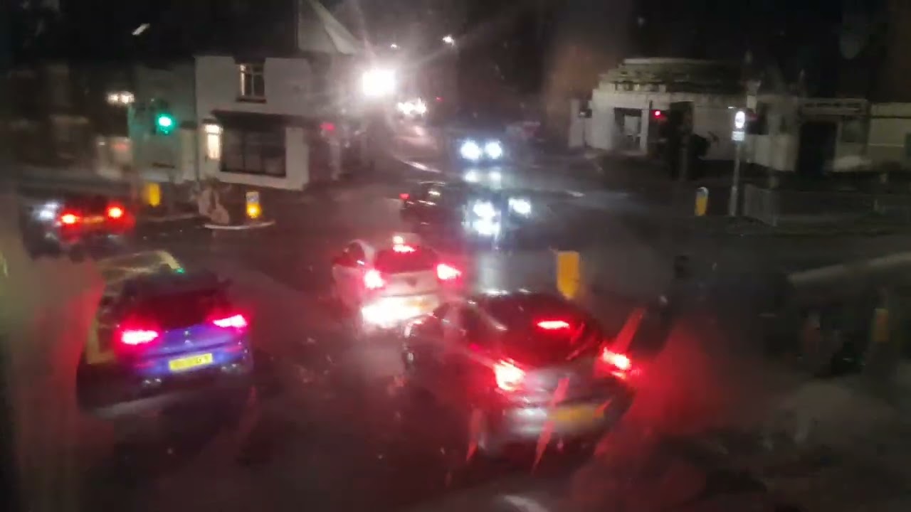 Arriva Midlands Alexander Dennis Enviro400 MMC 158 Leicester to Hinckley Part 8 (After Dark Journey)