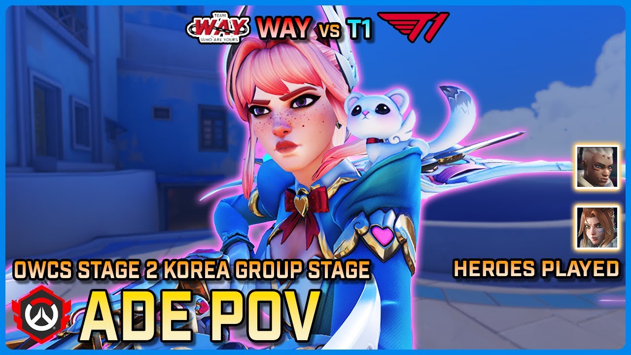 [ Ade ] WAY vs T1 | Round Robin | OWCS Korea S2