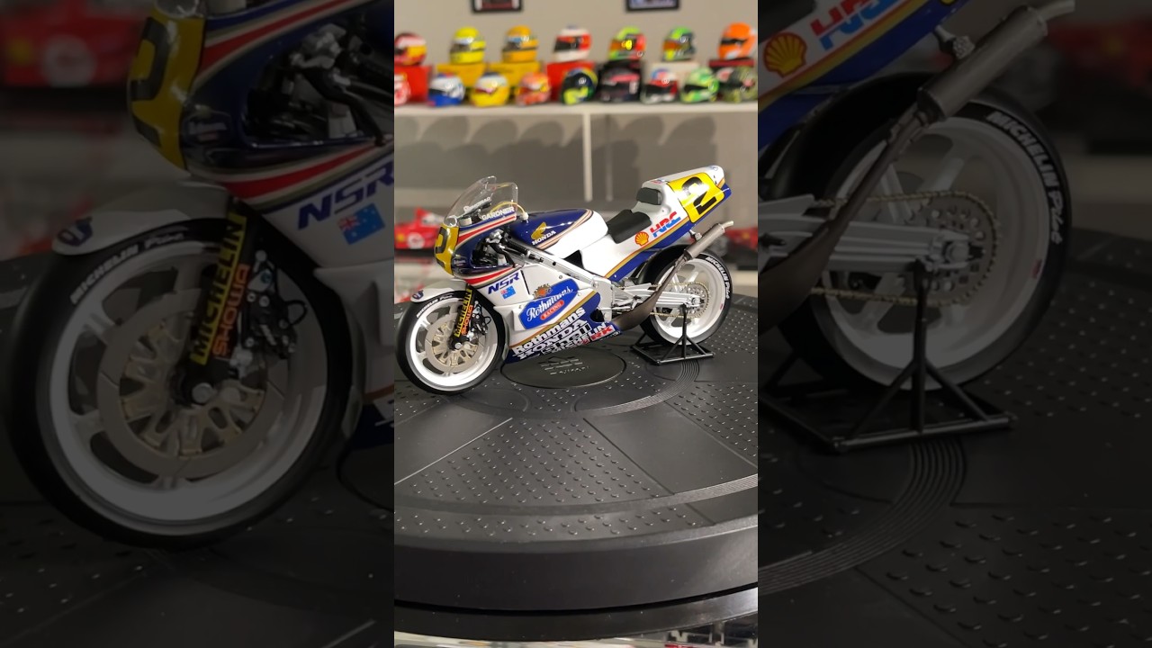Unboxing Honda NSR 500 Gardner #moto #minich#unboxing