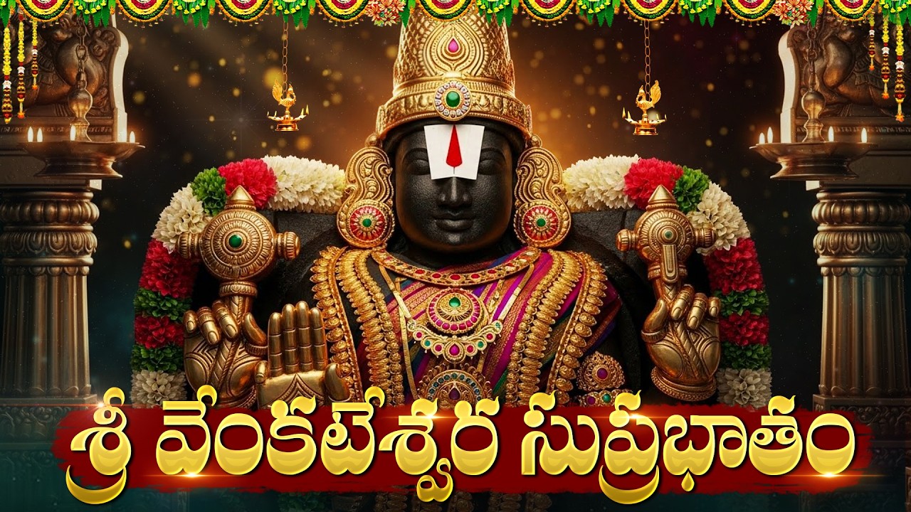 ప్రతి శనివారం వినవలసిన శ్రీ వెంకటేశ్వర సుప్రభాతం | Sri Venkateswara Suprabhatam Full Telugu Lyrics