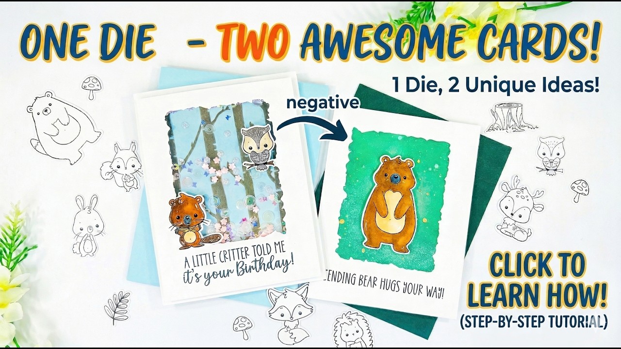 Bonus Card Hack: Make 2 Cards from 1 Design