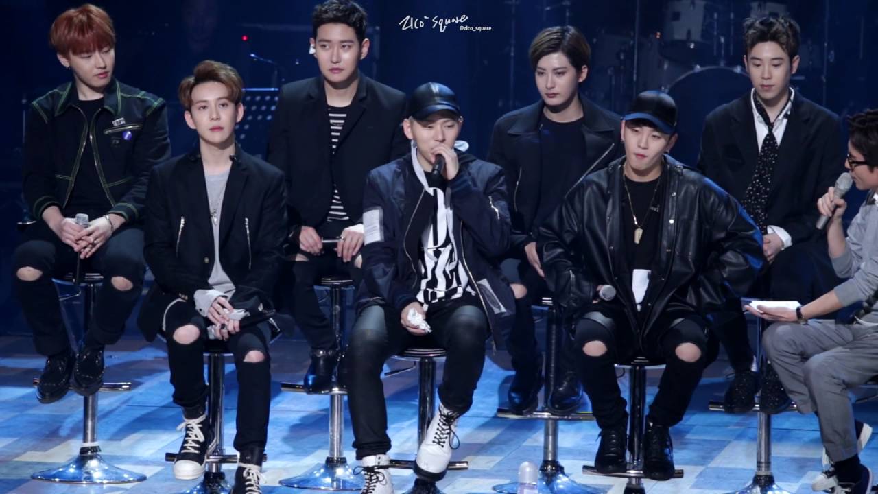 [ZICO²] 160405 블락비- 유희열의 스케치북 Talk Full ② 힙합 전문 예능인 지코, 정준하와  작업기, 유권태일 보샌걸스