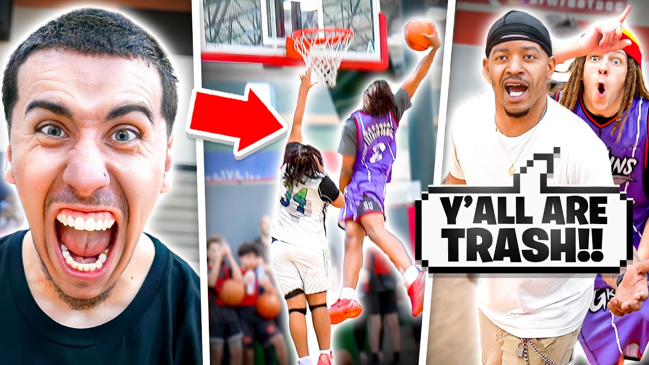 THIS COACH WAS TALKING TRASH TO MY AAU TEAM & WE FRIED THEM!