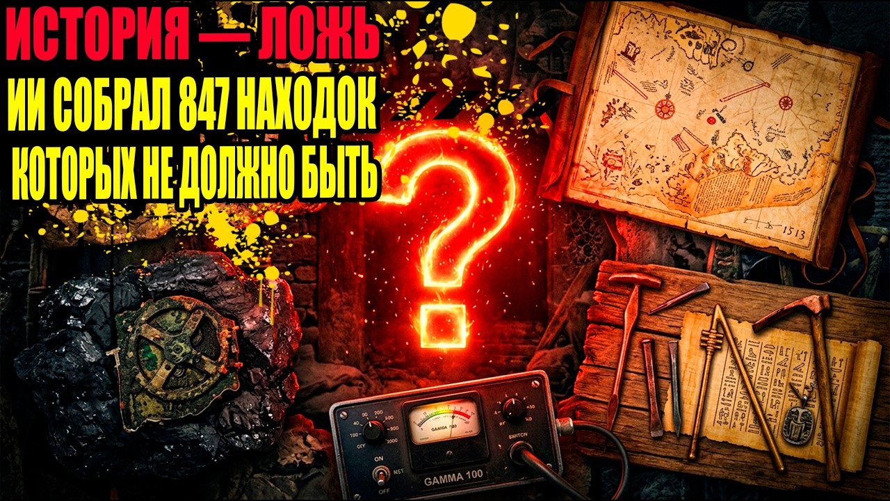 AI Собрал ВСЕ Находки Которых НЕ ДОЛЖНО Быть — Их Уже 847. Наука Делает Вид Что Их НЕТ