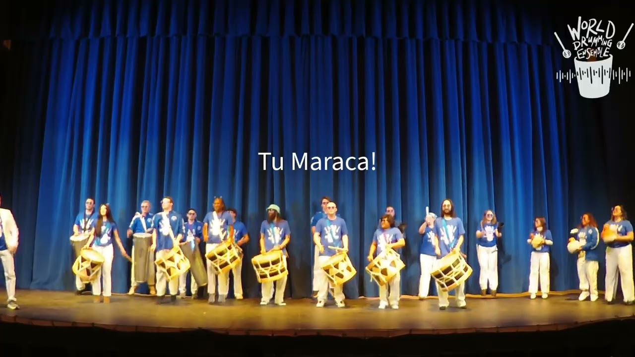 Madison College World Drumming Ensemble- Maracatu- December 12 2025