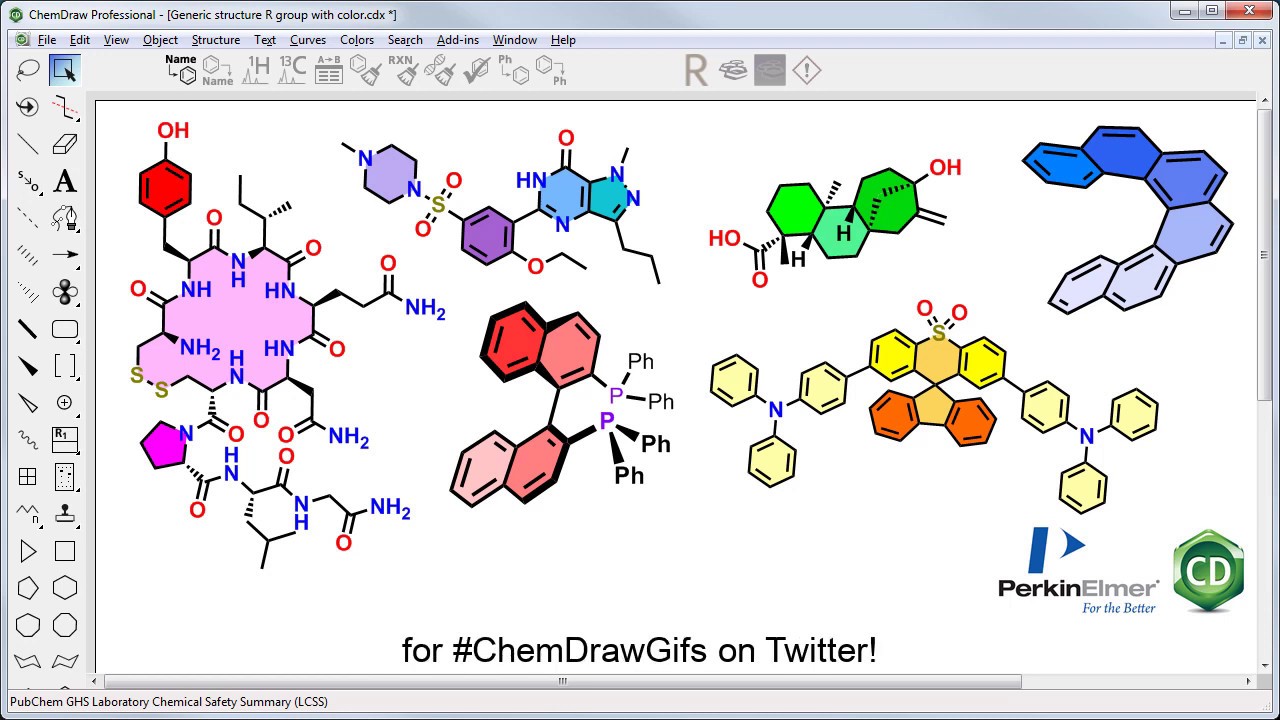 Colorful ChemDraw Collections (ChemDraw Magic 5)