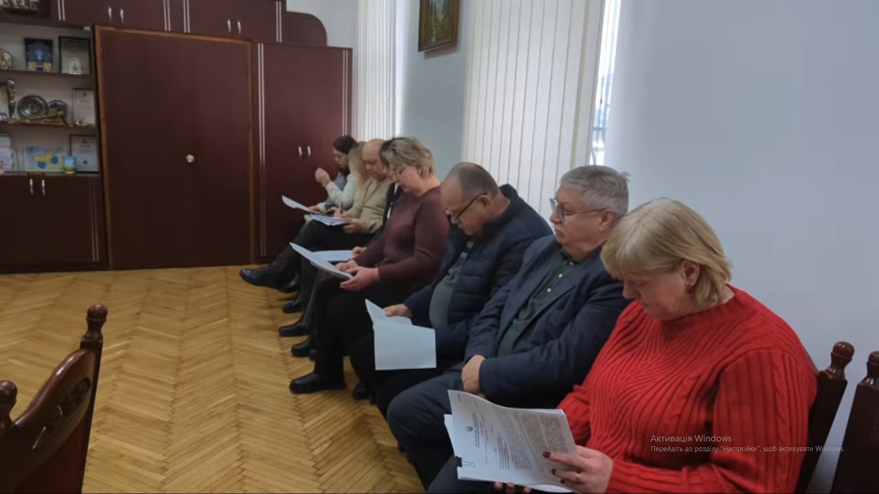 Засідання Погоджувальної ради з підготовки до 66 чергової сесії Болехівської міської ради