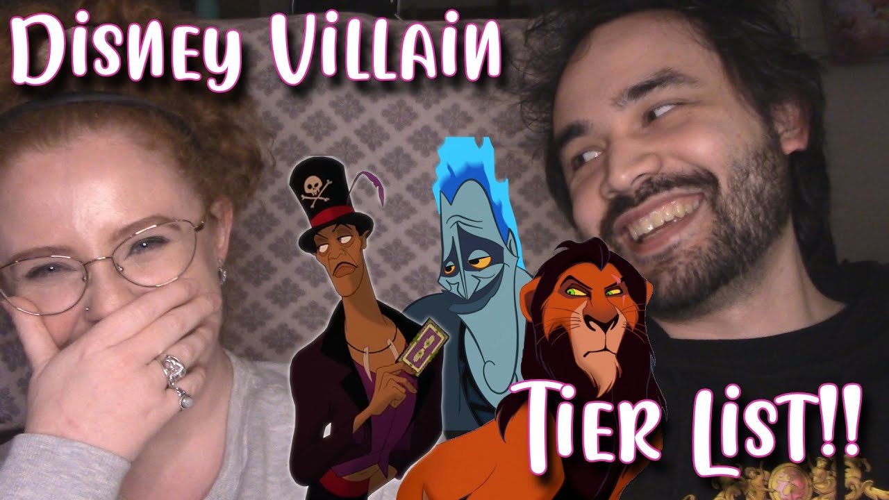 Disney Villain Tier List! (Part 2)