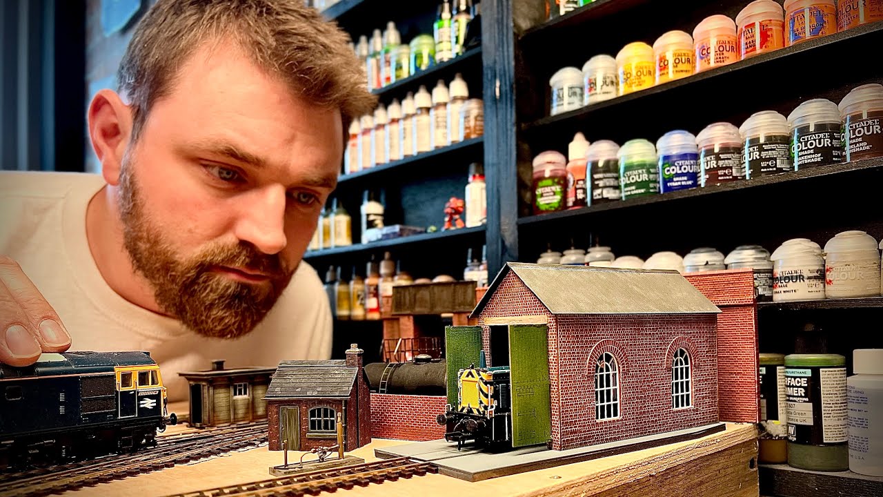 Building A Shunting Layout | Creating Hard standing | Ep15