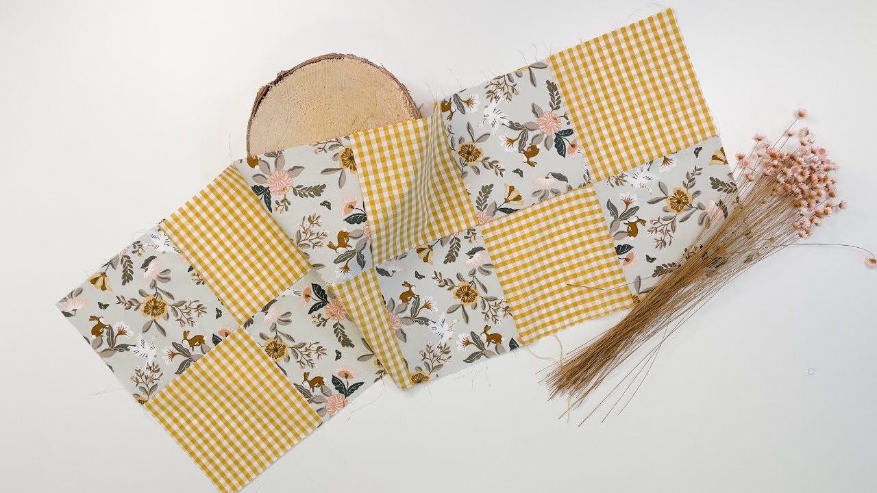 ✅ Cómo UNIR CUADRADOS 🟧 de Patchwork 🌸 Fácil y rápido