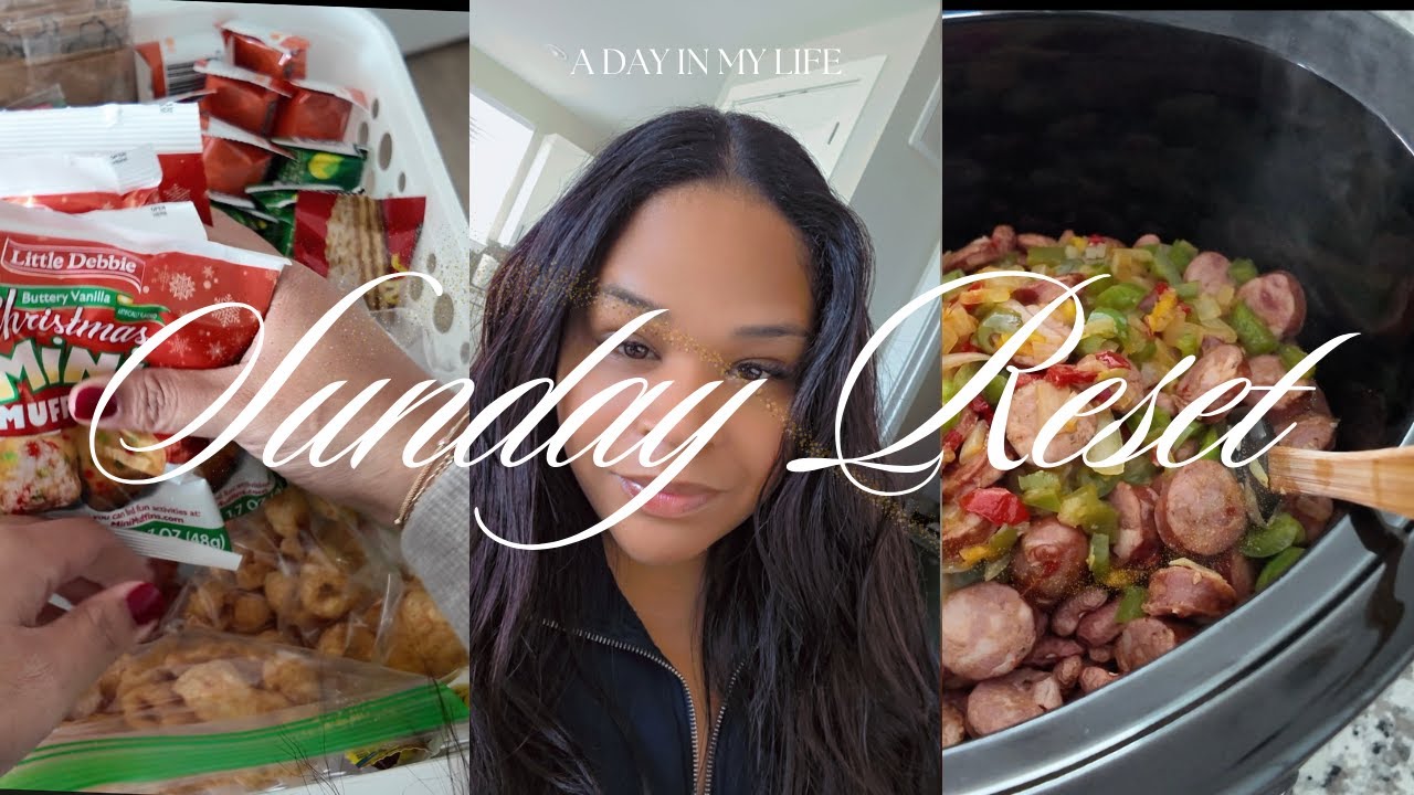 ✨A Realistic Sunday Reset | Clean With Me, Shop With Me, Cook With Me