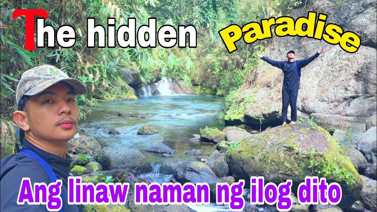 Sulit ang pagod sa napaka gandang ilog ng kabundukan 