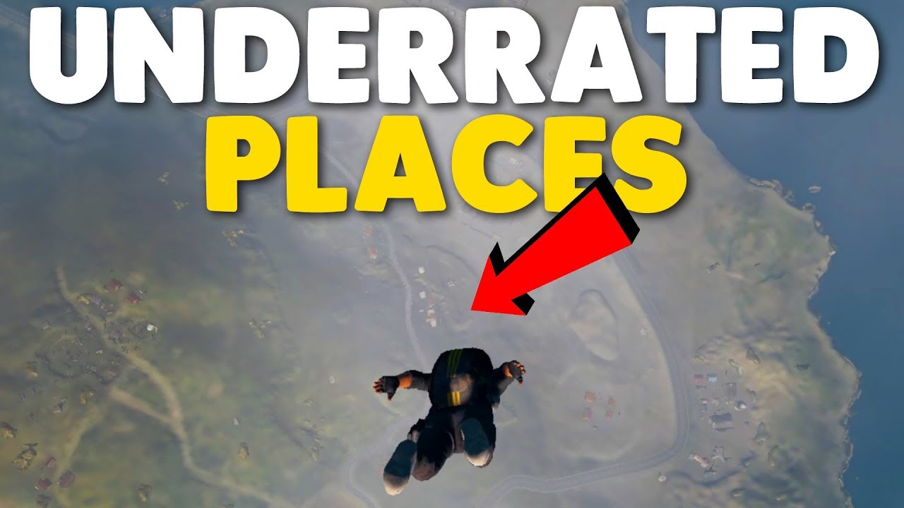 10 ПОДРАЗУМЕВАЕМЫЕ МЕСТА ДЛЯ ПУТЕЙ В PUBG
