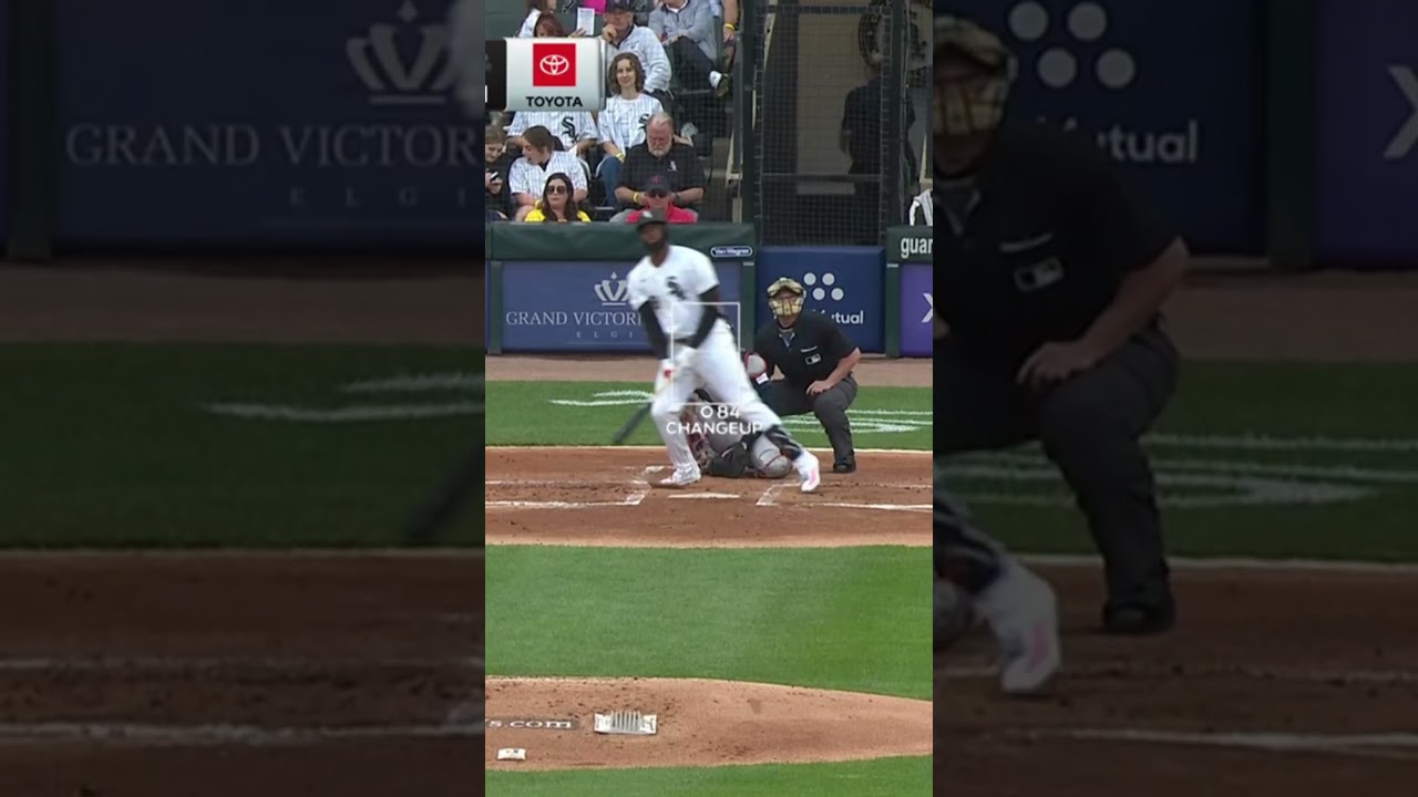 Luis Robert Jr. launches one 430 ft! 🤯 #homerun #highlights