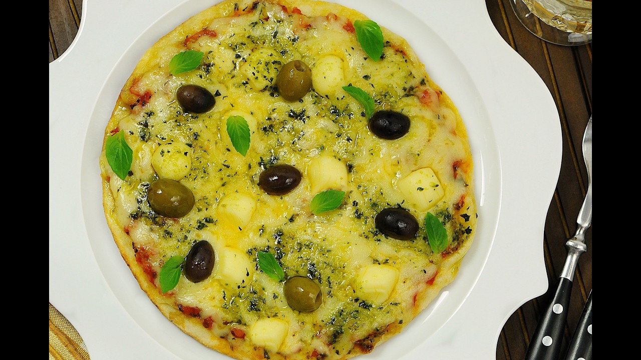 A MELHOR PIZZA DE FRIGIDEIRA! &Eacute; RECEITA F&Aacute;CIL, DELICIOSA E SUPER CROCANTE!