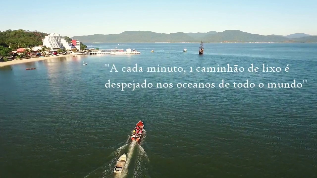 Primeira a&ccedil;&atilde;o de limpeza das ilhas da Babitonga