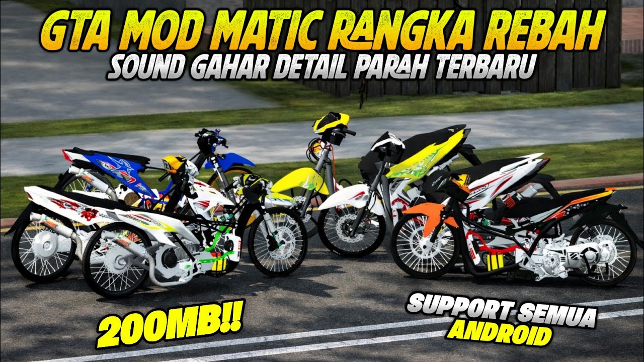 GTA SA LITE FULL MOD DRAG MATIC LIARAN RANGKA REBAH SOUND GAHAR TERBARU 2026