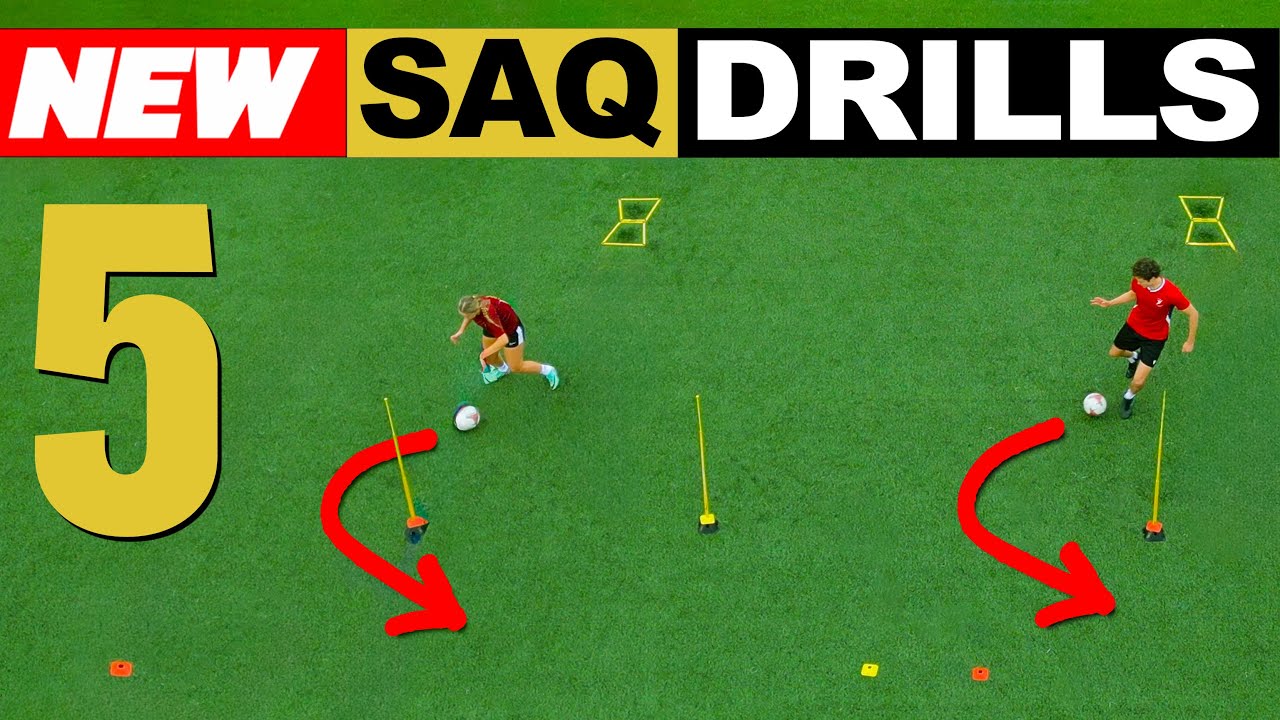 ПОПРОБУЙТЕ ЭТИ упражнения на скорость и ловкость для футбола ⚽️