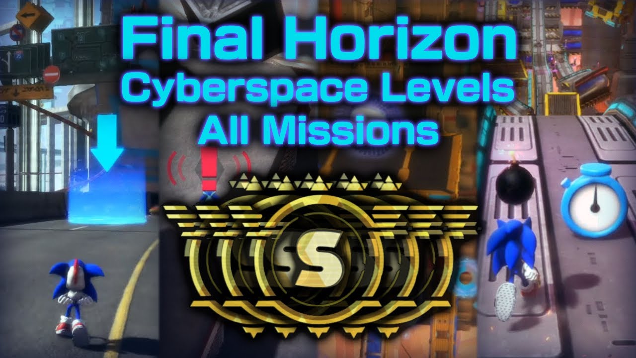 Sonic Frontiers - Final Horizon - All Cyberspace Levels, All Missions, S Ranks, No Damage