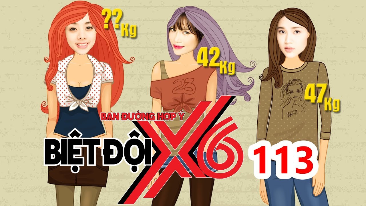 BIỆT ĐỘI X6 | BDX6 #113 | M&agrave;n dẫn xa điểm số đầy ngoạn mục của Miko Lan Trinh nhờ 'C&Acirc;N NẶNG KHỦNG'😂