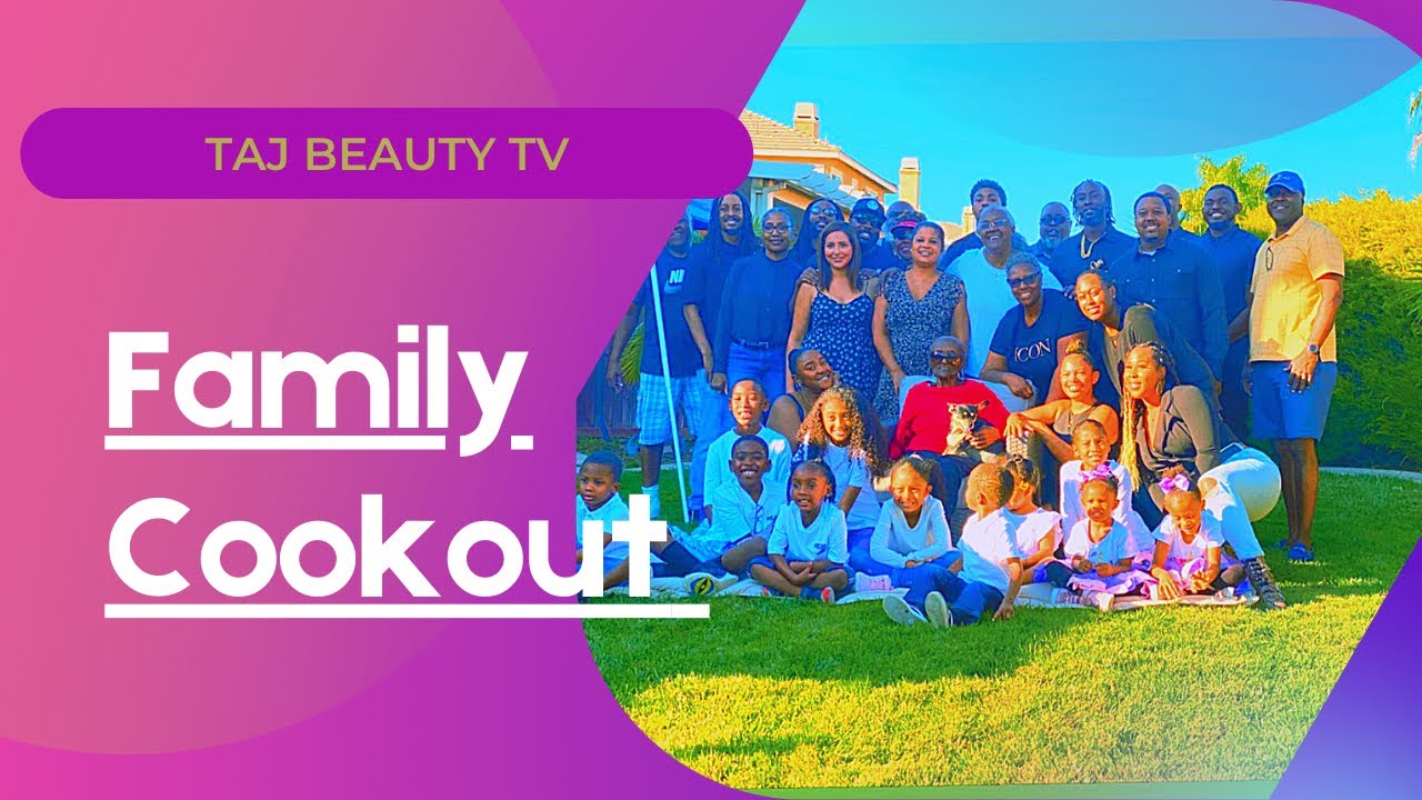 Family Cookout Vlog | Family Cookout Ideas | Cookout BBQ