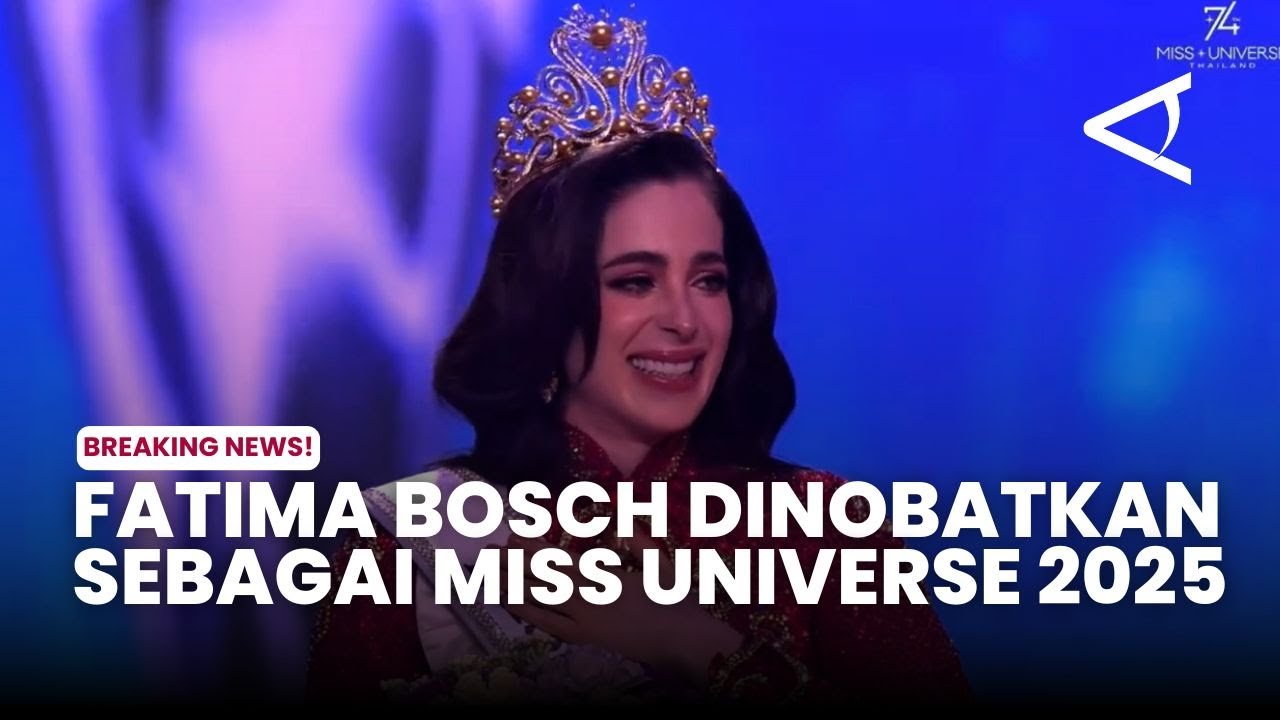 Fatima Bosch dinobatkan sebagai Miss Universe 2025