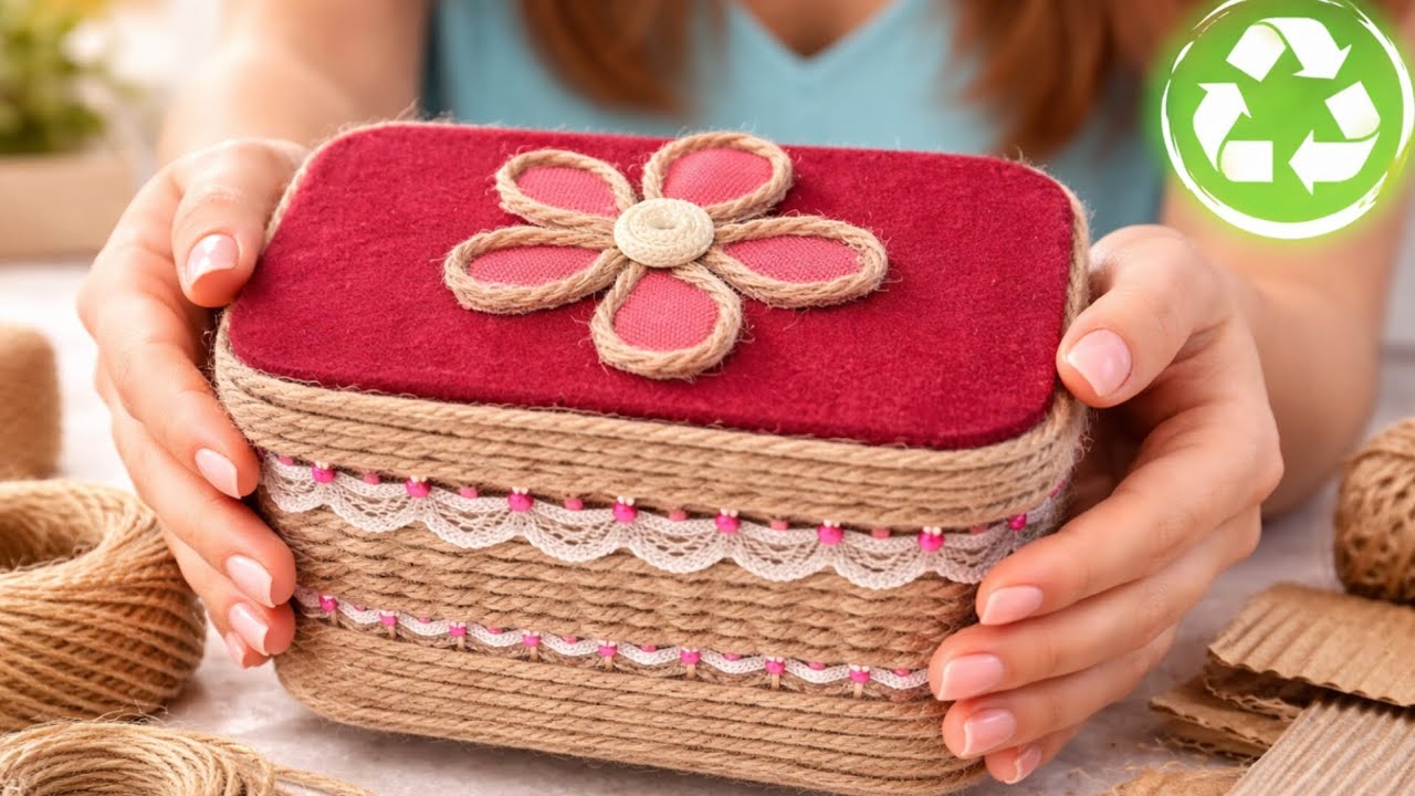 I Turned Trash Into This Stunning DIY Box! 😱✨