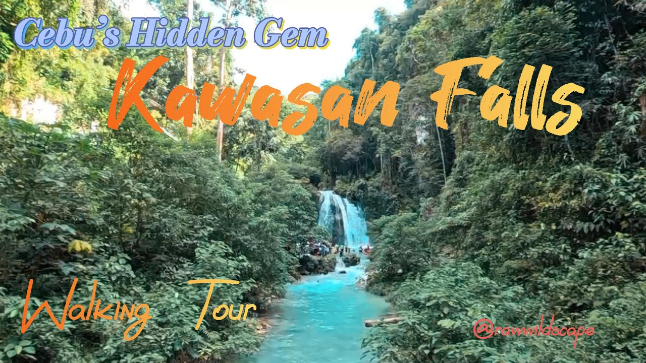 Kawasan Falls Cebu in 4K | No AI | A Real Walk Through Paradise