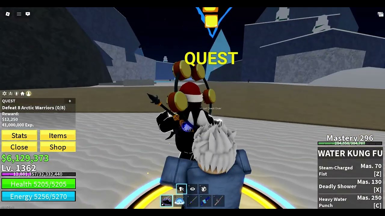 part 9 of grinding on till i get to the third sea where kind of close guys!!!