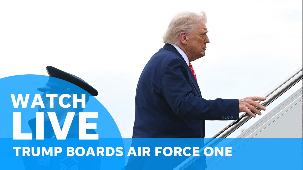 LIVE: Donald Trump departs Washington, DC for Ohio, Northern Kentucky visit