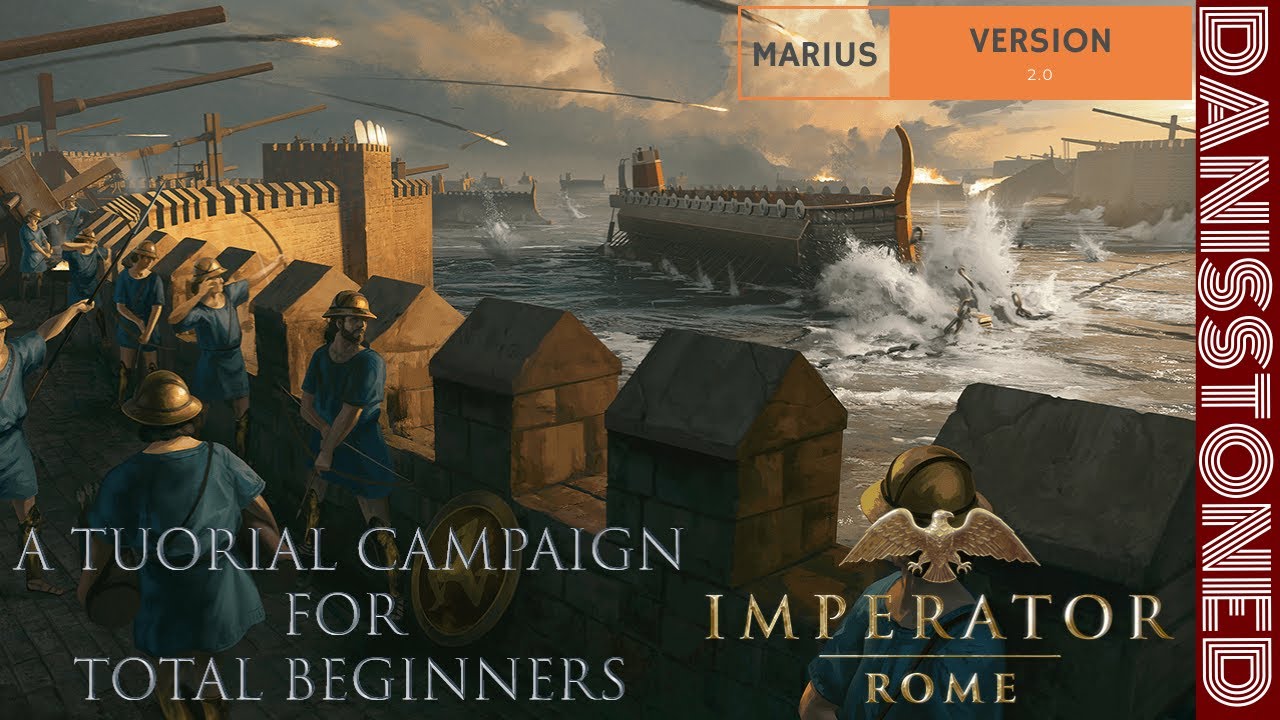 [EP1] - TUTORIAL CRETE - AN IMPERATOR ROME CAMPAIGN FOR TOTAL BEGINNERS (MARIUS 2.0)