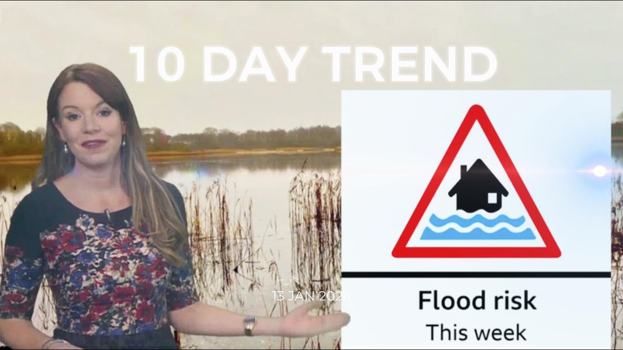 10-дневный тренд 13.01.2026 - Погода на предстоящую неделю - BBC Weather