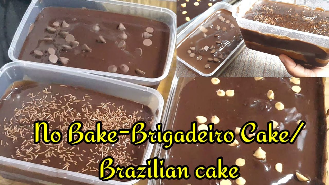 No-Bake Brigadeiro Cake/Steamed Brazilian Cake Recipe|| Super Moist brigadeiro Chocolate Cake Recipe