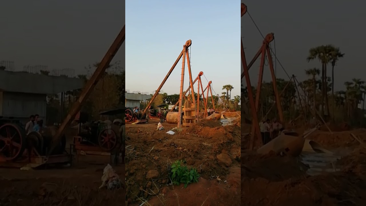 piling with tripod method