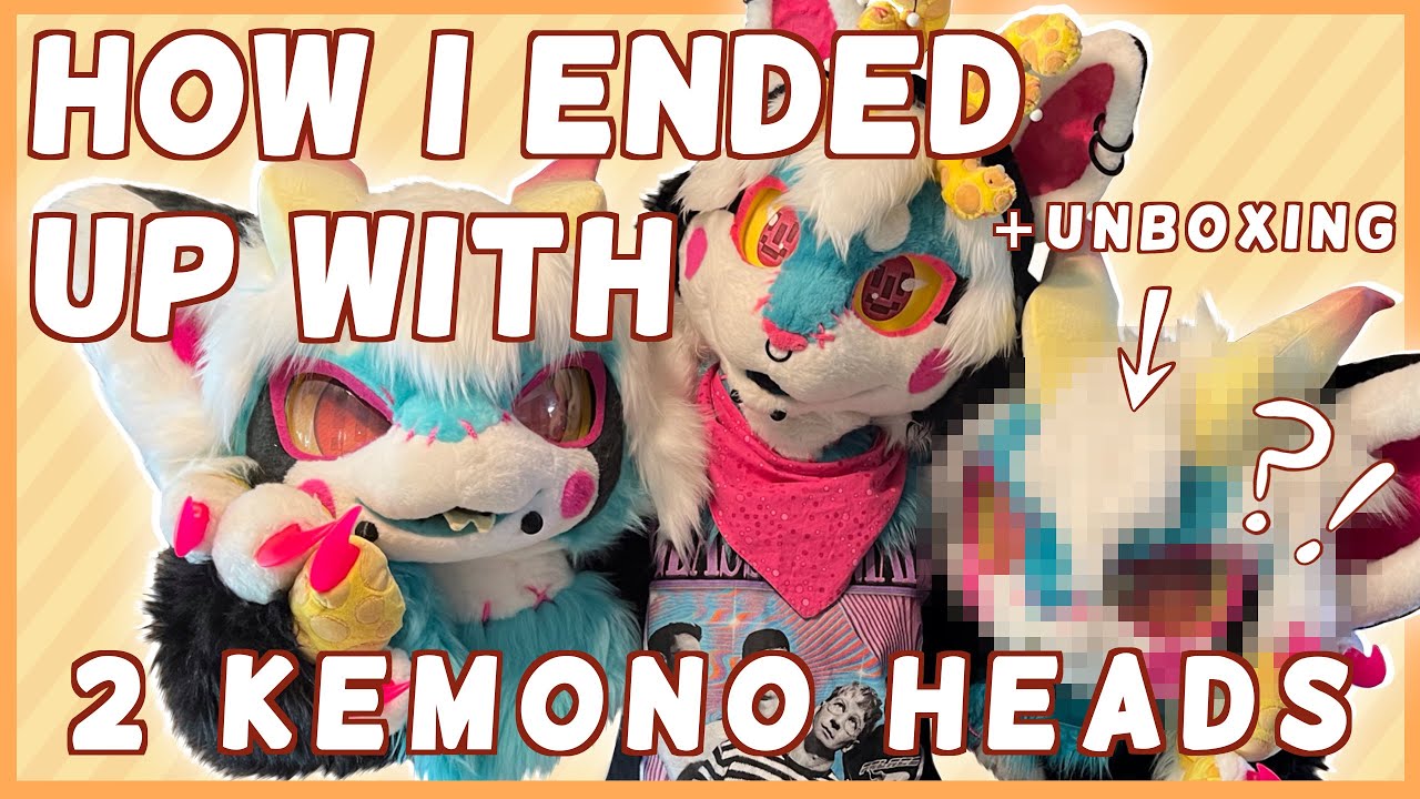 KemonoKapi Fursuit Head Unboxing | Story Time & Review |