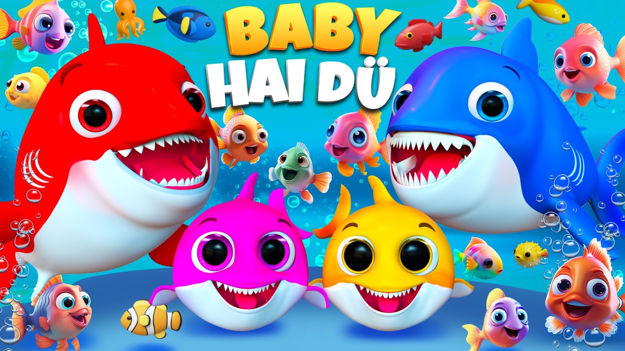 Baby Hai Spiel & Lernen | Kinderreime für Kinder | Super Luca Deutsch 