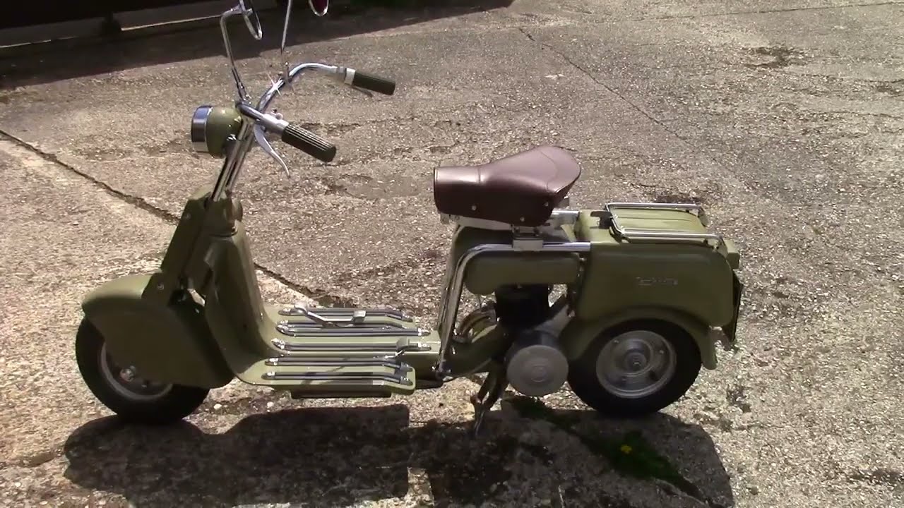 Model 'A' Lambretta debut