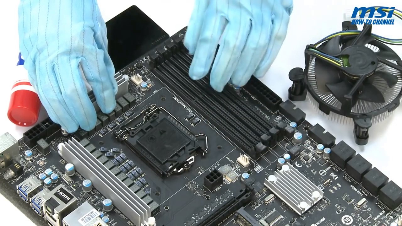 MSI&reg; HOW TO Install Intel LGA115X CPU