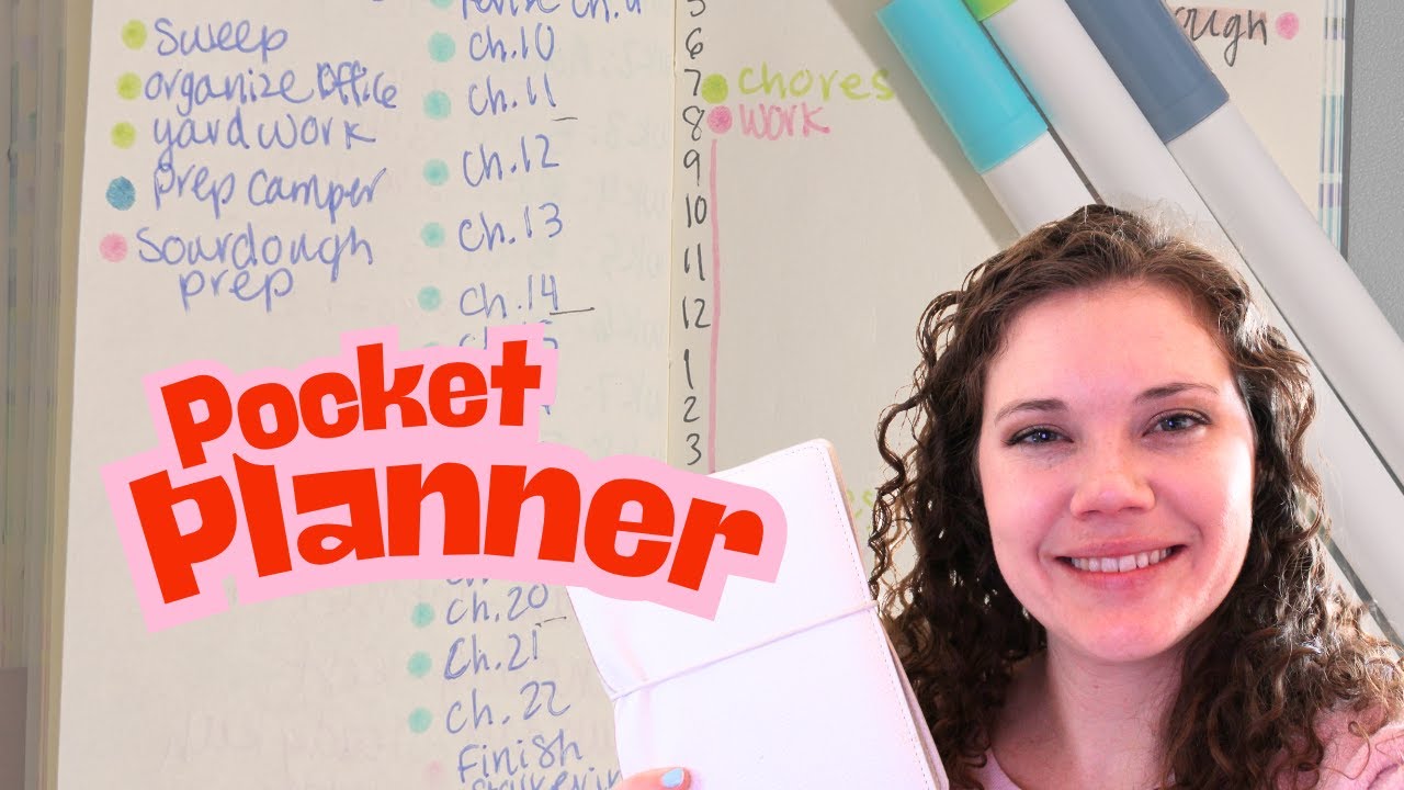 How to Use Your Pocket Planner: Weekly Planning Session