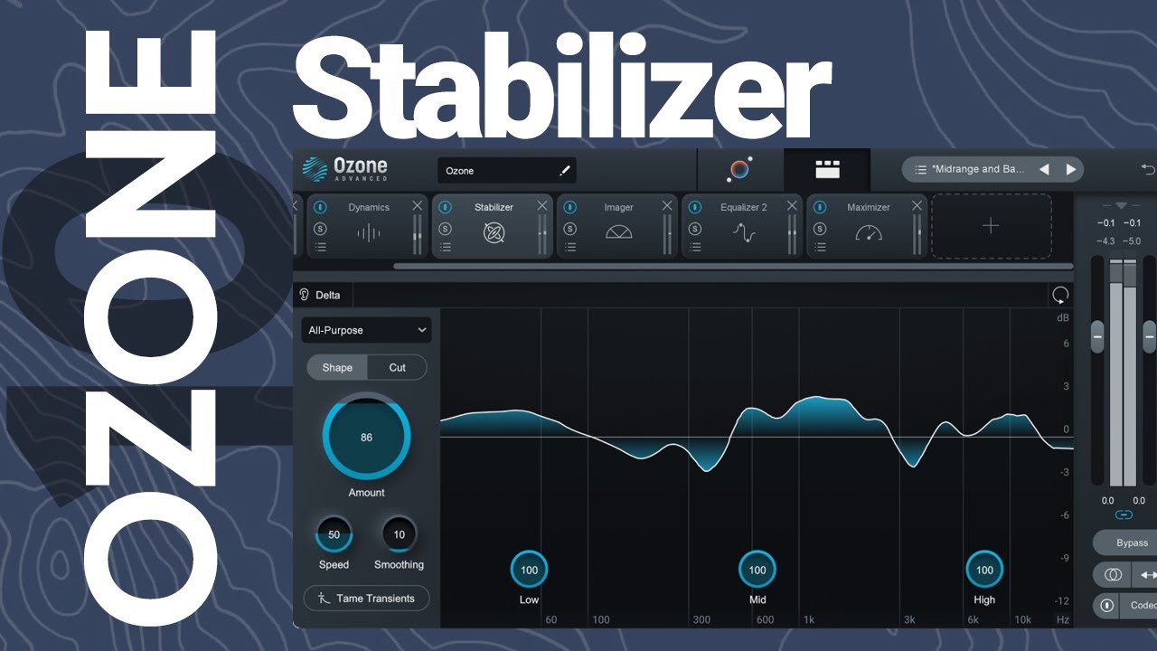 Ozone 10 - Stabilizer module - In-Depth w/ Bill from iZotope