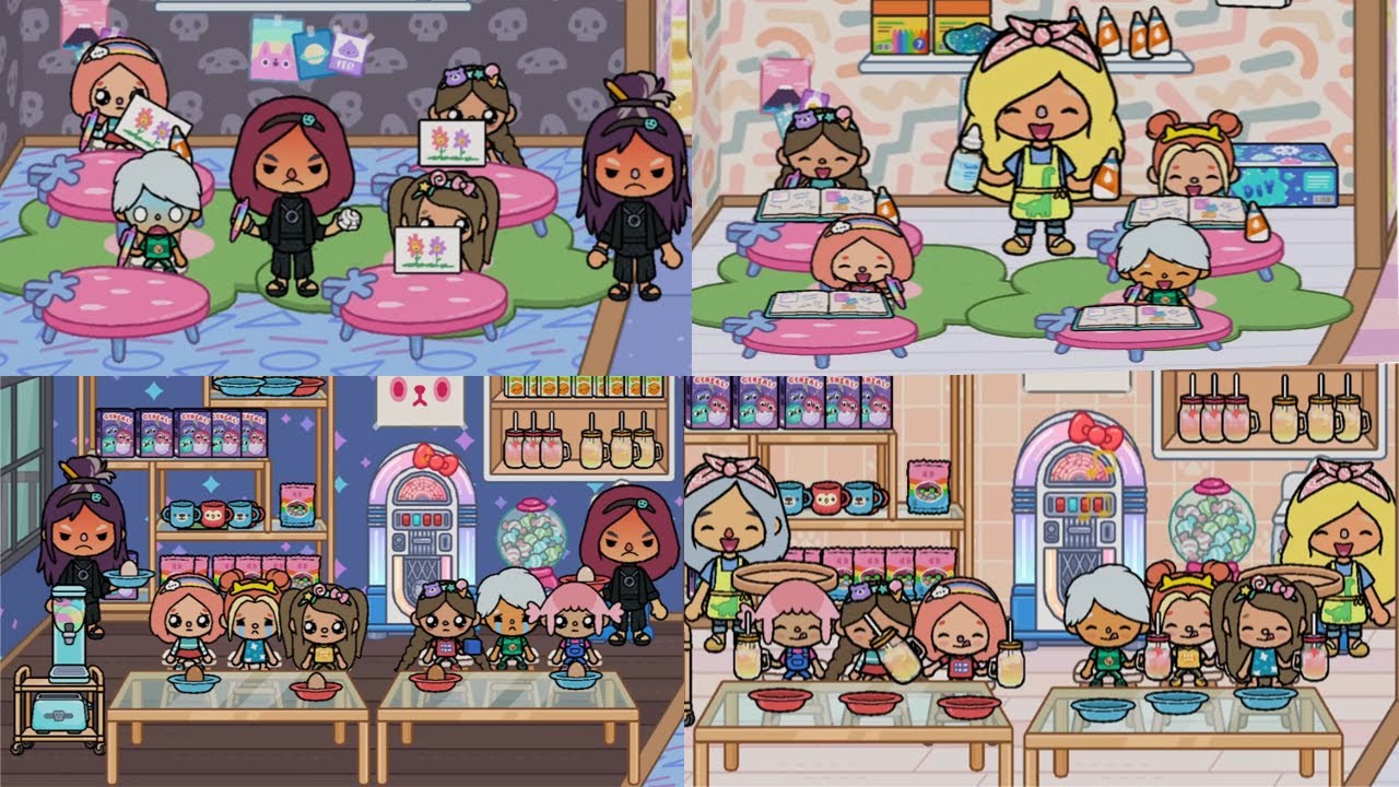 Good Kindergarten Teachers VS Evil Kindergarten Teachers - Toca Boca #tocastory #tocalifestory